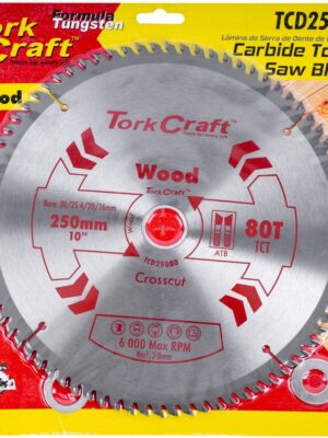 BLADE TCT 250 X 80T 30/1/20/1 GENERAL PURPOSE CROSS CUT SMOOTH