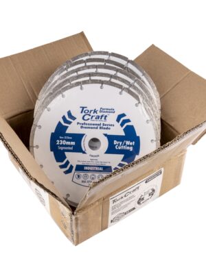 DIAMOND BLADE 230MM SEGMENTED PROFESIONAL 25PC BULK