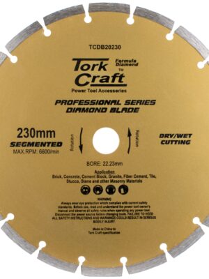 DIAMOND BLADE 230MM SEGMENTED PROFESIONAL