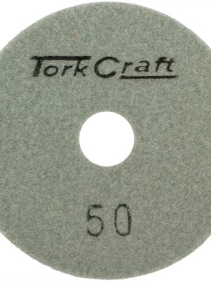 100MM DIAMOND POLISHING PAD 50 GRIT DRY USE