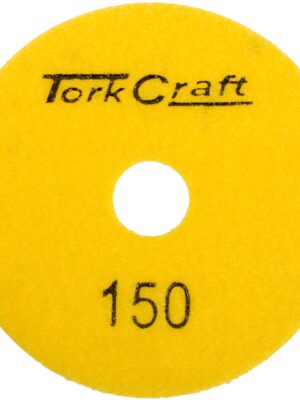 100MM DIAMOND POLISHING PAD 150 GRIT DRY USE