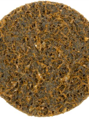 NON WOVEN DISC SCREW TYPE 50MM 10PC BROWN COARSE FOR SURFACE COND. KIT