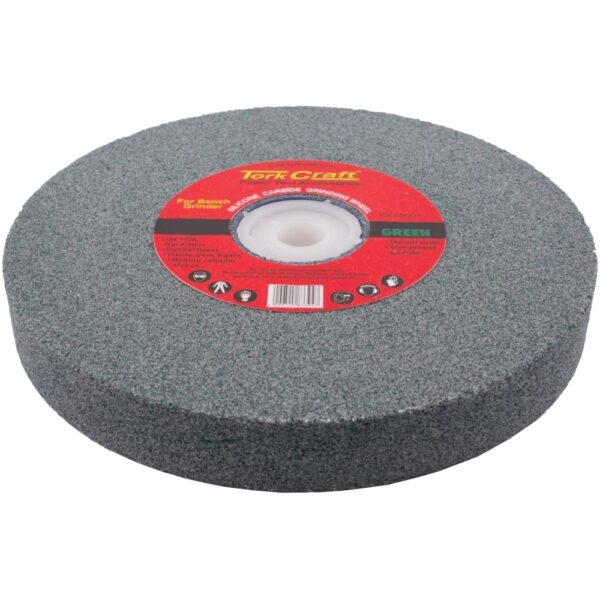 TCGR250-2.jpg GRINDING WHEEL 250 X 40 X 50.8MM BORE COARSE 36G GREEN
