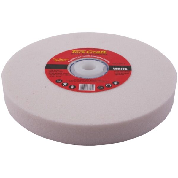 TCGR250-3.jpg GRINDING WHEEL 250 X 40 X 50.8MM BORE COARSE 36G WHITE