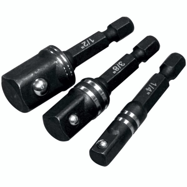 TCIAD143812.jpg IMPACT SOCKET ADAPTOR 3PC SET 1/4' 3/8' 1/2'