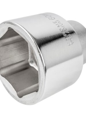 SOCKET 60MM 1' DRIVE CRV HEX