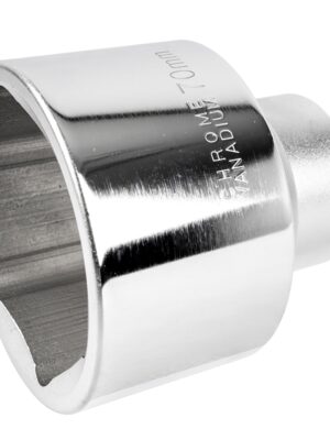 SOCKET 70MM 1' DRIVE CRV HEX