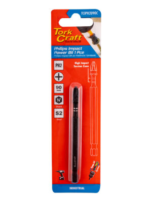IMPACT PH2 X 90MM POWER BIT 1PC CARDED