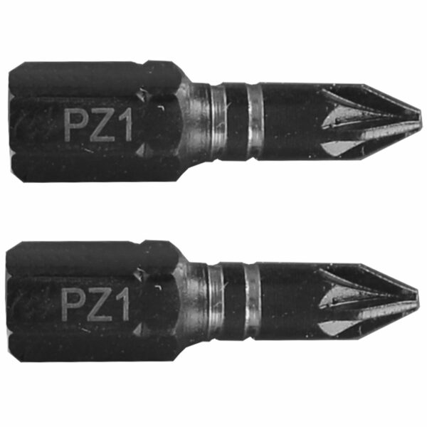 TCIPZ0125C.jpg IMPACT POZI.1 X 25MM INS.BIT 2/CARD PZ1