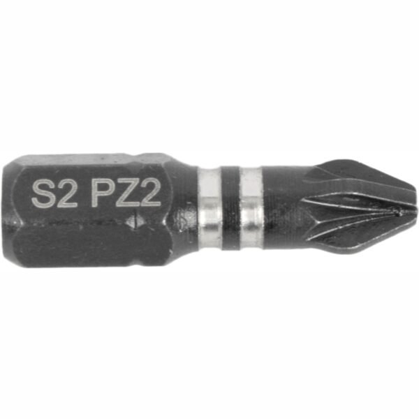 TCIPZ0225B.jpg IMPACT POZI.2 X 25MM INSERT BIT BULK PZ2