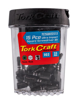 IMPACT SQUARE SQ NO.2 X 25MM 15PC TIC TAC CASE
