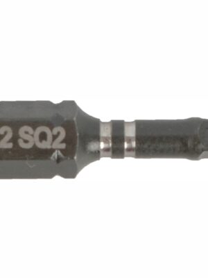 IMPACT SQUARE SQ NO.2 X 25MM INS BIT BULK