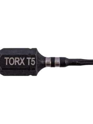 TORX TX 5 IMPACT INSERT BIT 25MM BULK