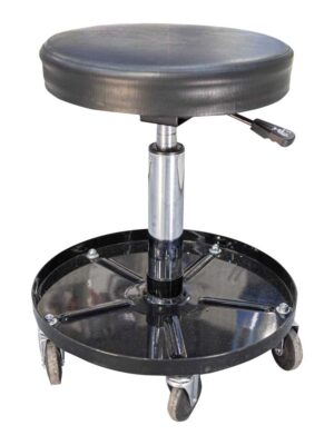 MECHANIC CHAIR ADJ. ROUND SEAT & TOOL TRAY