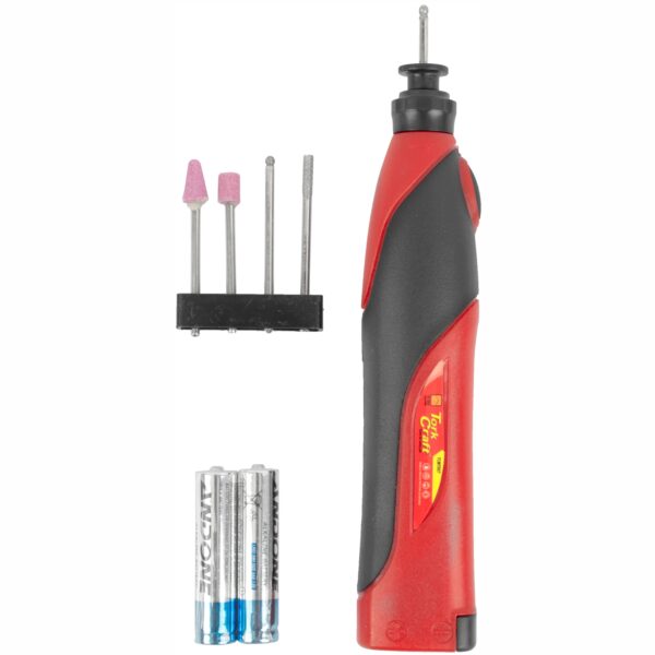 TCMT007.jpg MINI ROTARY TOOL KIT 5PC 3V 2 X AAA BAT INCL.