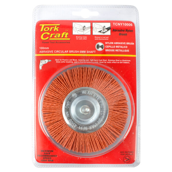 TCNY10006.jpg NYLON WHEEL BRUSH 100 X 6MM TCW