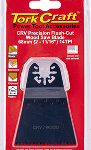 QUICK CHANGE FLUSH CUT WOOD SAW BLADE 68MM(2-11/16')14TPI CRV