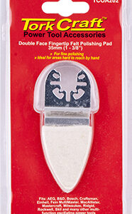 QUICK CHANGE BASE & ARBOR 35MM D/F FINGERTIP FELT POLISHING PAD