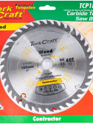 BLADE CONTRACTOR 180 X 40T 20/16 CIRCULAR SAW TCT
