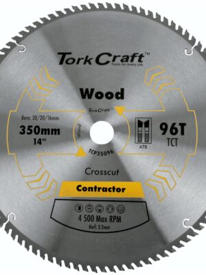 BLADE CONTRACTOR 350 X 96T 30/1 CIRCULAR SAW TCT