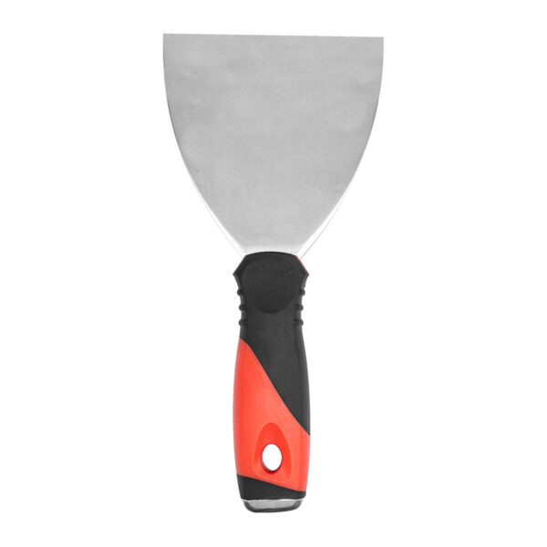 TCPK0100.jpg PUTTY KNIFE 100MM S/STEEL BLADE SOFT GRIP STEEL CAP