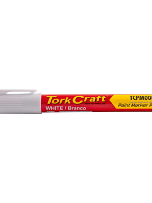TCPM0003.jpg PAINT MARKER PEN 1PC WHITE BULK
