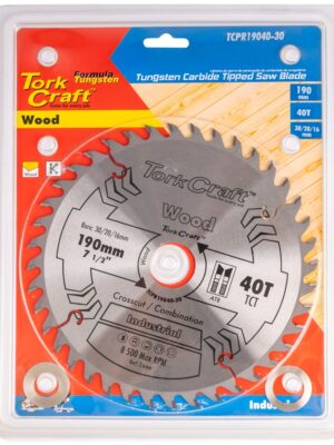 BLADE TCT 190 X 40T 30/20/16 ATB POSITIVE PROFESIONAL INDUSTRIAL