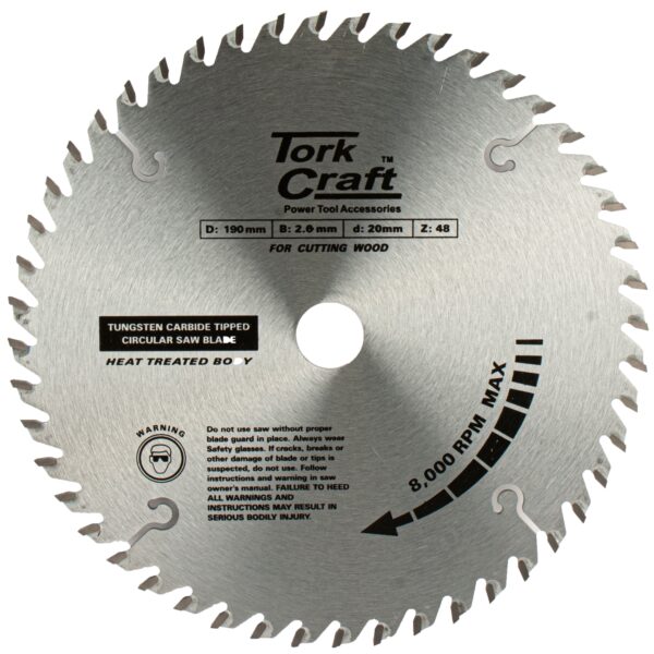 TCPR19048LM.jpg BLADE TCT 190 X 48T 30/20/16 TCG POSITIVE PROFESIONAL INDUSTRIAL