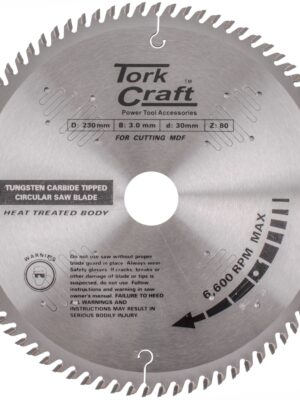 BLADE TCT 230 X 80T 30/1/16 TCG POSITIVE PROFESIONAL INDUSTRIAL