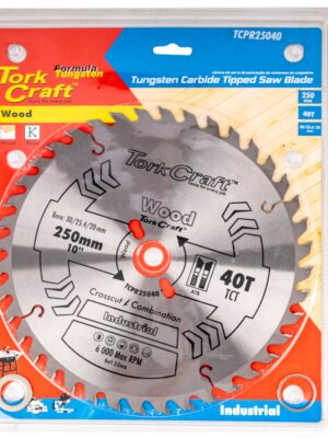 BLADE TCT 250 X 40T 30/1/20 ATB POSITIVE PROFESIONAL INDUSTRIAL