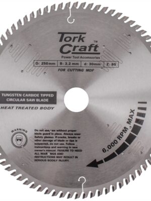 BLADE TCT 250 X 80T 30MM ALUM TCG NEGATIVE PROFESIONAL INDUSTRIAL
