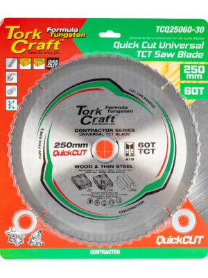 TCQ25060-30.jpg UNIVERSAL QUICK CUT TCT BLADE 250X60T 30-20-16