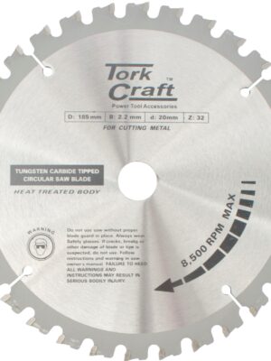 TCS18532-20.jpg TCT BLADE STEEL CUTTING. 185X32T 20/16