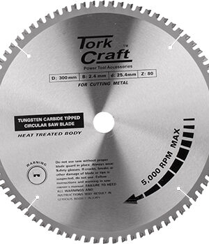 TCS30080.jpg TCT BLADE STEEL CUTTING. 300 X 80T 25.4 BORE