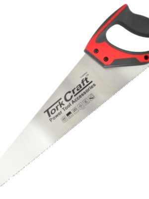 TCSAW001.jpg HAND SAW 450MM 7TPI 0.9MM TEMP. BLADE ABS HANDLE