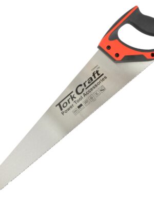 TCSAW002.jpg HAND SAW 550MM 7TPI 0.9MM TEMP. BLADE ABS HANDLE