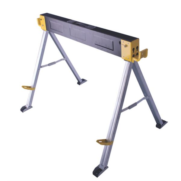 TCSH001.jpg SAW HORSE STEEL TRESSLE 900MM X 730MM FOLDABLE SINGLE FRAME