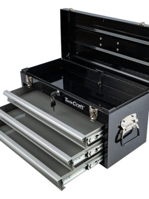 TCTB003.jpg TOP BOX EMPTY 3 DRAWER AND TOP TRAY 535X255X315MM TRACKTOOL BOX