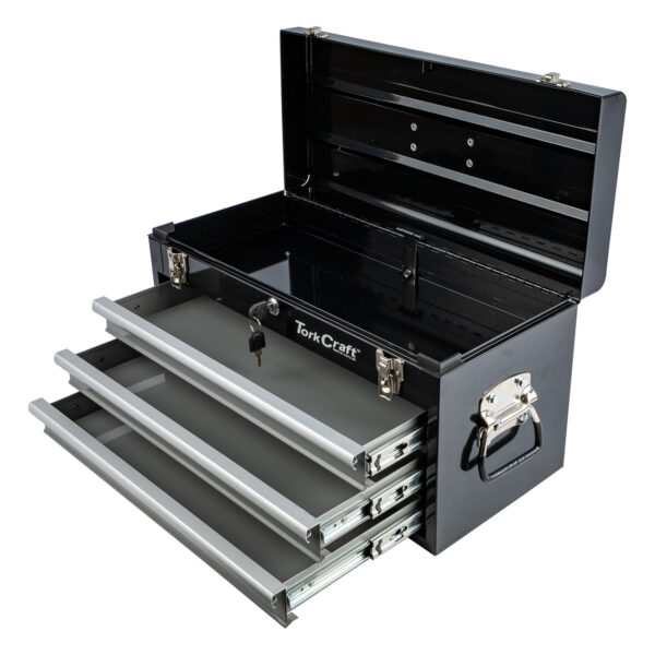 TCTB003.jpg TOP BOX EMPTY 3 DRAWER AND TOP TRAY 535X255X315MM TRACKTOOL BOX