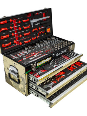 TCTB154LTD.jpg TOOL BOX 154 PCE 3 DRAWER & TOP TRAY LIMITED EDITION TRACK BOX BAKKIES