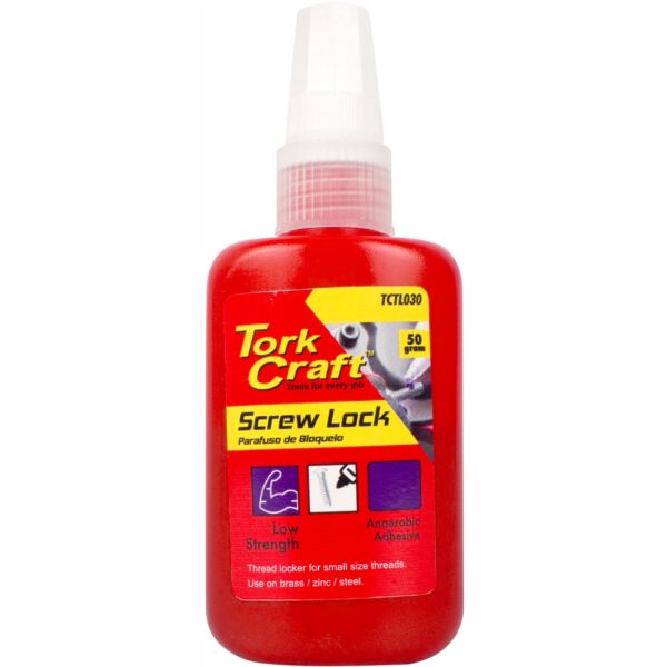 TCTL030.jpg SCREW LOCK LOW STRENGTH FOR SMALL SIZED THREADS - PURPLE - 50G