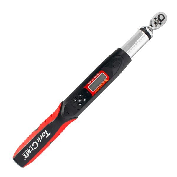 TCTQ14030.jpg DIGITAL TORQUE WRENCH 1/4' X 1.5 -30NM 2% ACC. 0.01 RES. 36 X GEAR