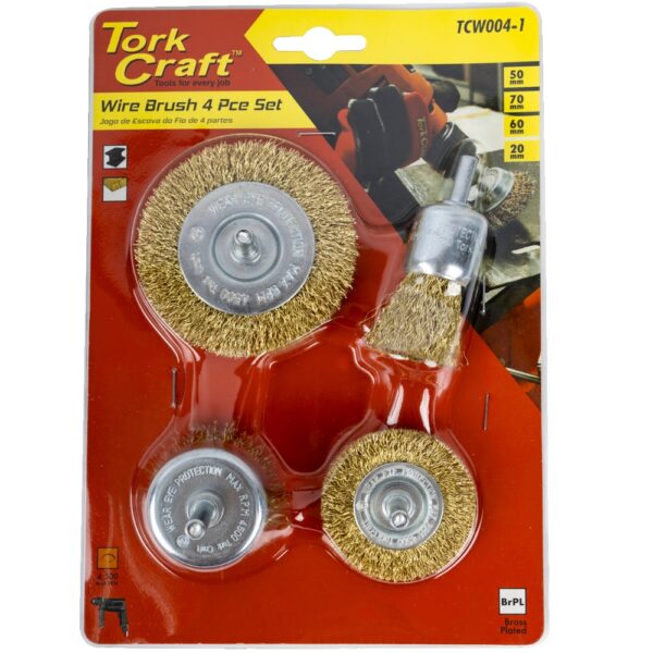 TCW004-1.jpg WIRE BRUSH SET 4PCE WITH SHAFT END/CUP/CIRC