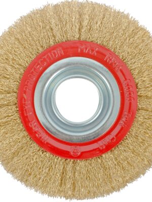 TCW150B.jpg WIRE WHEEL BRUSH 150 X 25MM BENCH GRINDER BULK