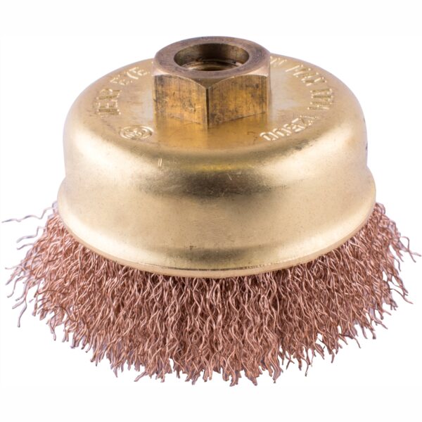 TCW20CRNS6014B.jpg WIRE CUP BRUSH NON SPARKING CRIMPED 60MMXM14 BULK
