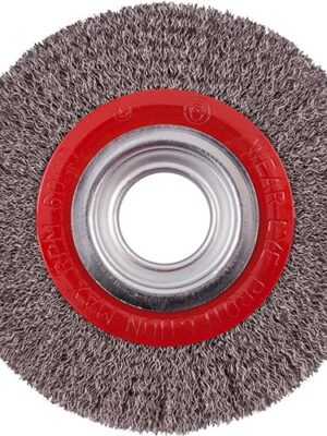 TCW20SS150.jpg WIRE WHEEL BRUSH 150MM X 25MM STAINLESS STEEL BENCH GRINDER