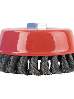 WIRE CUP BRUSH TWISTED 125MMXM14 BULK