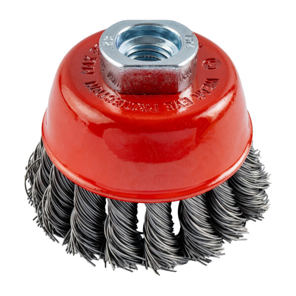 TCW20TW8014B.jpg WIRE CUP BRUSH TWISTED 80MMXM14 BULK