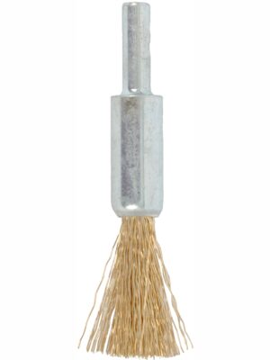 WIRE END BRUSH 12MM X 6MM SHAFT BLISTER