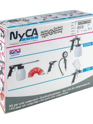 SPRAY GUN KIT 5PIECE NYCA